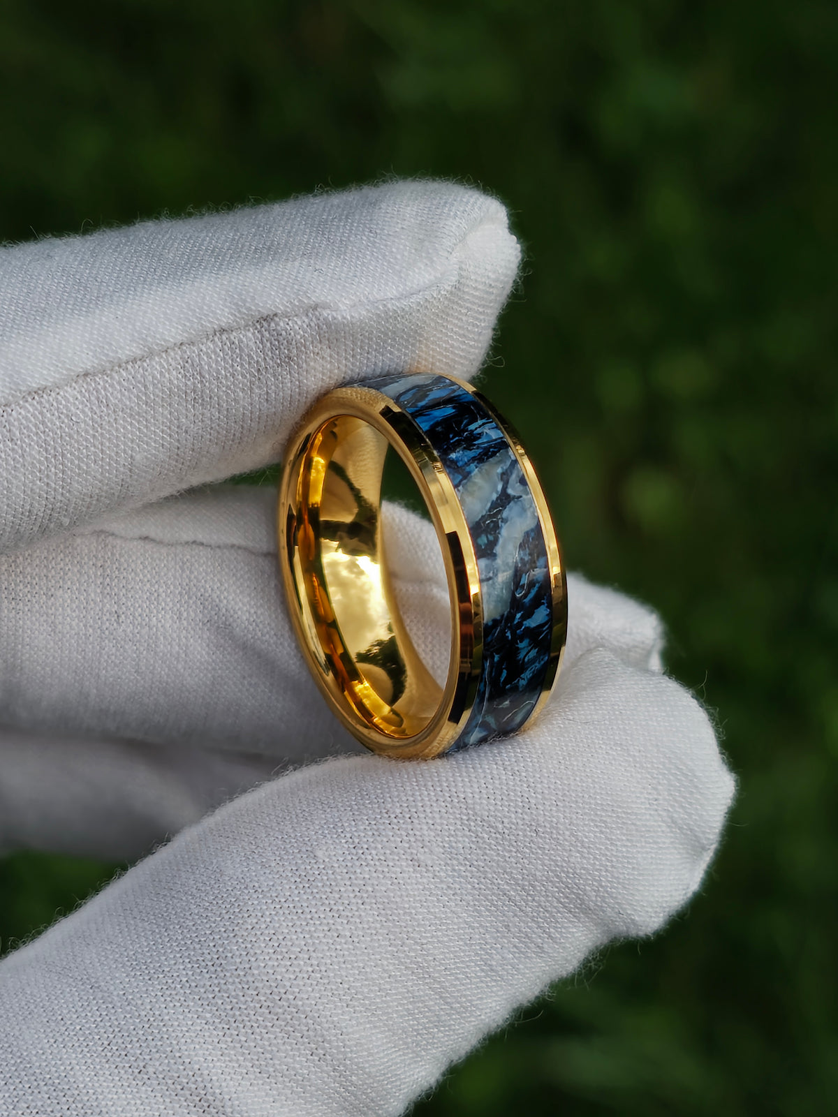 Royal Blue Wooly Mammoth Ring