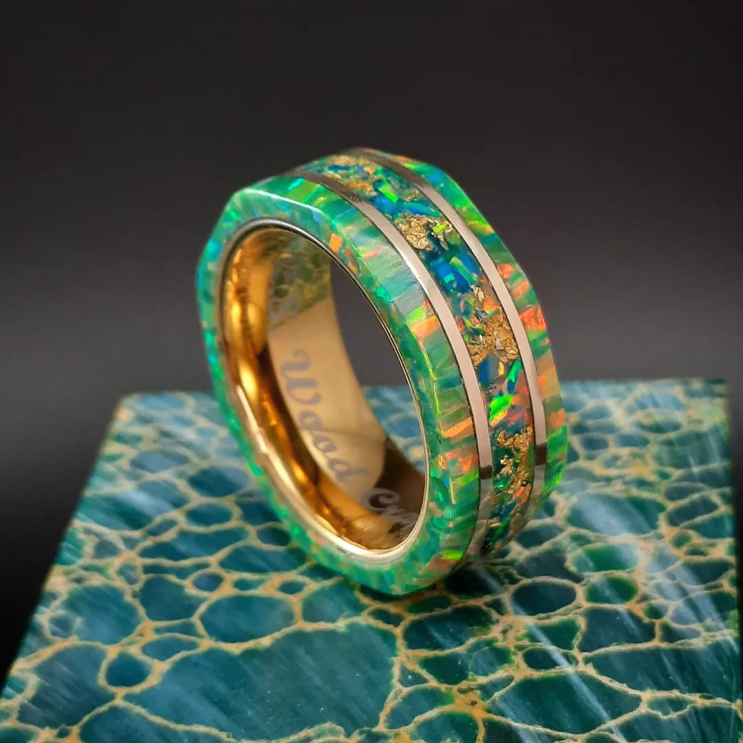 Golden Forest Ring
