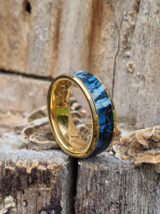 Royal Blue Wooly Mammoth Ring